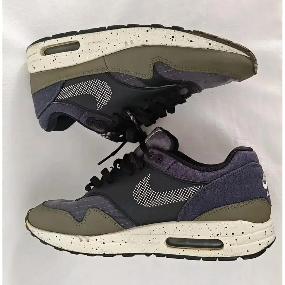 Nike Air Max 1 SE Shoes Medium‎ Olive A01021-200 Men's Size 9